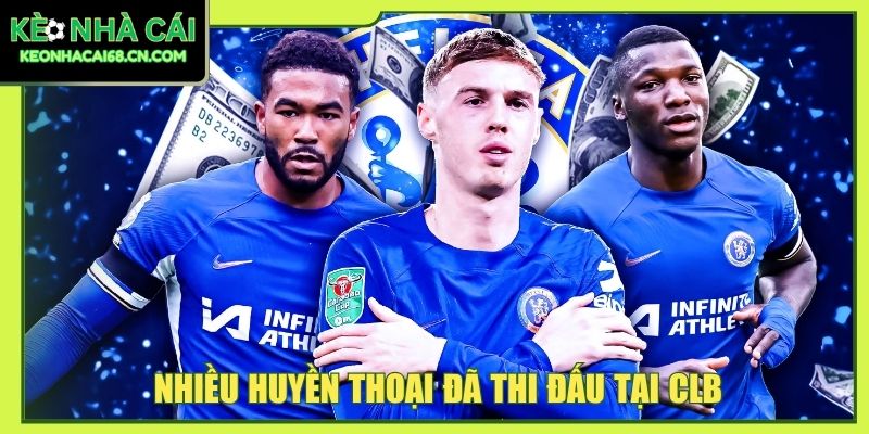 Nhiều huyền thoại đã thi đấu tại CLB
